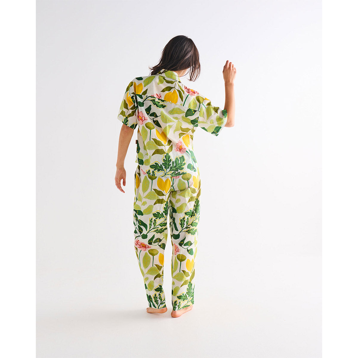 Wander  Short Sleeve Pyjama Top & Pant Set
