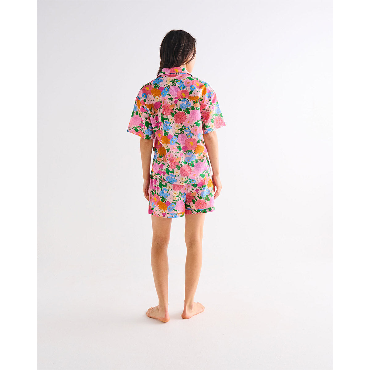 Follow The Sun Short Sleeve Pyjama Top & Short Set