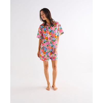 Follow The Sun Short Sleeve Pyjama Top & Short Set
