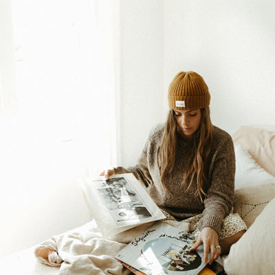 Levi Mustard Beanie O/S