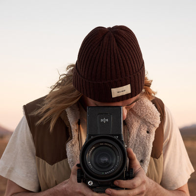 Levi Dark Brown Beanie O/S