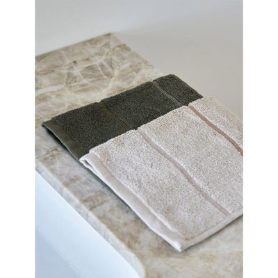 Pia Cotton Face Cloth Ivy/Multi