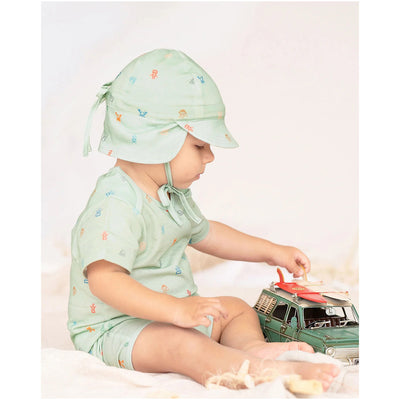 Flap Cap Bambini - Cyborg Thyme