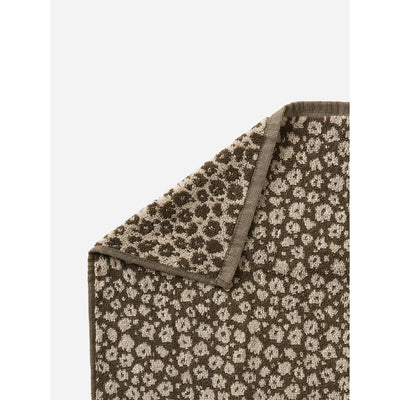 Forget Me Not Cotton Hand Towel - Ivy/Oat