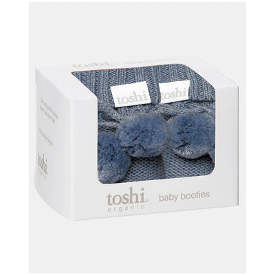 Organic Booties Marley - Moonlight