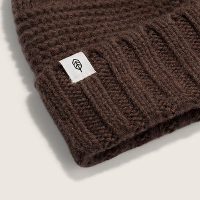 Tasman Brown Beanie O/S