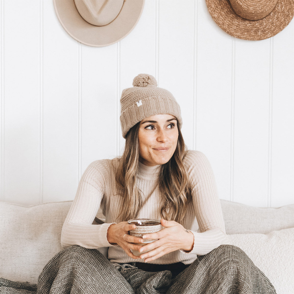 Tasman Fawn Beanie OS