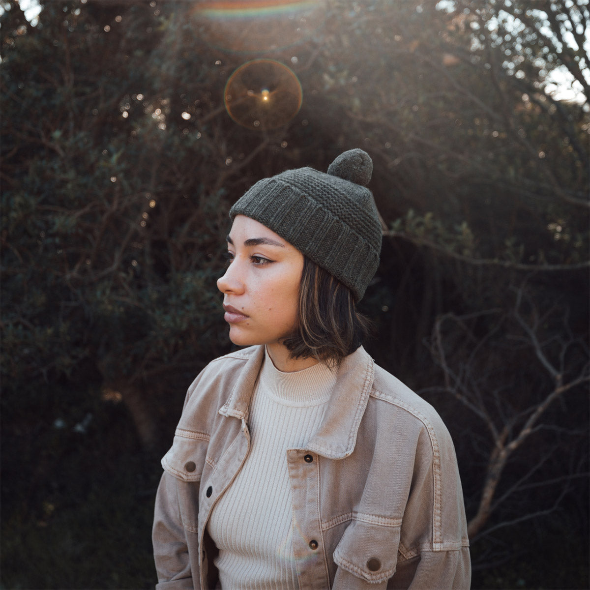Tasman Moss Beanie OS