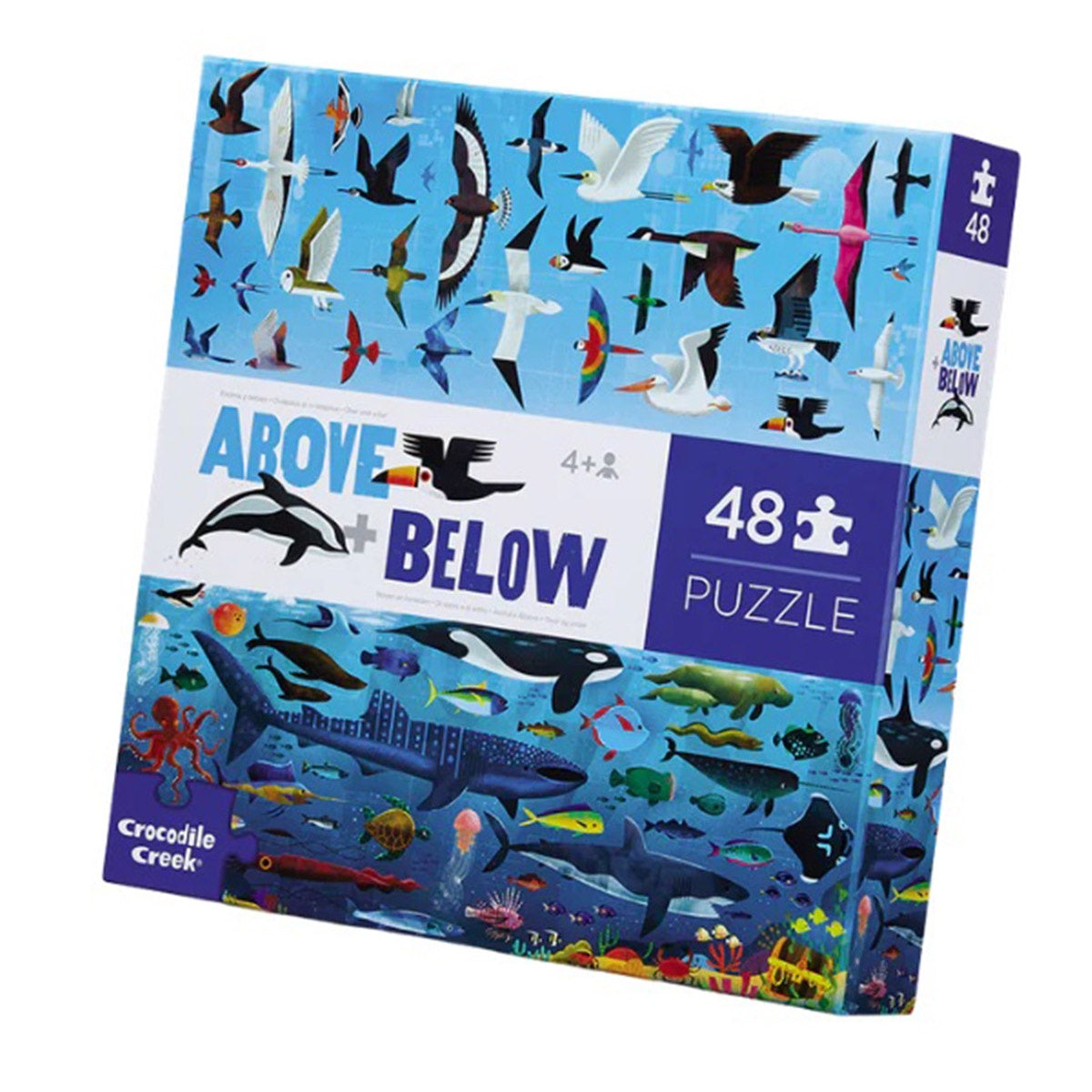 Above & Below Puzzle 48 piece - Sea & Sky