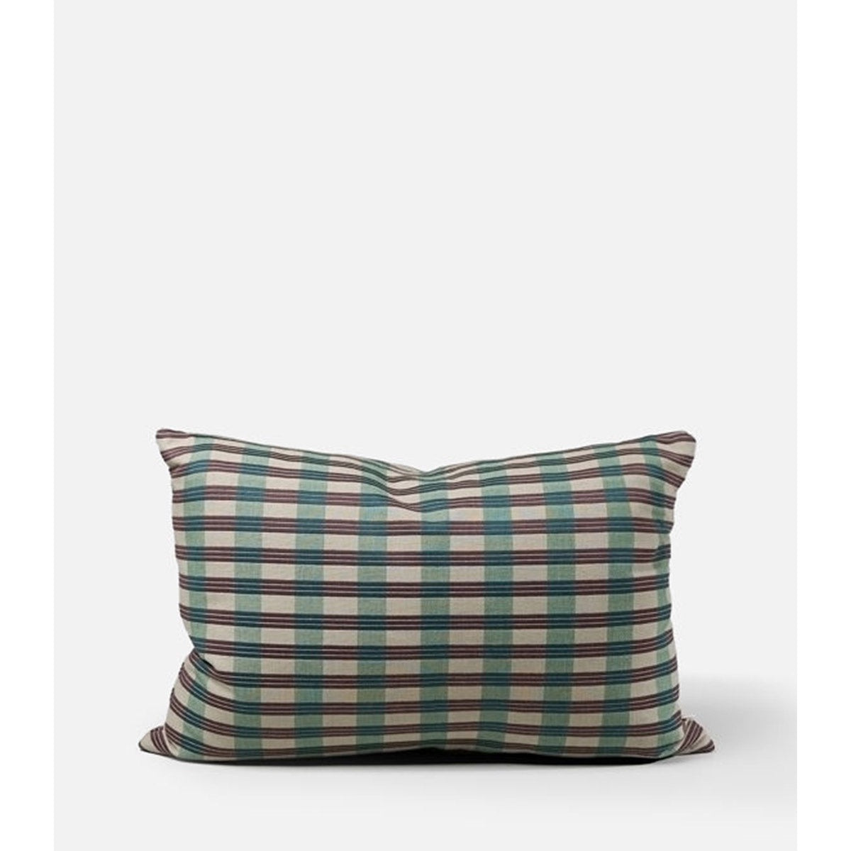 Folio Cushion w/insert - Mint/Boysenberry