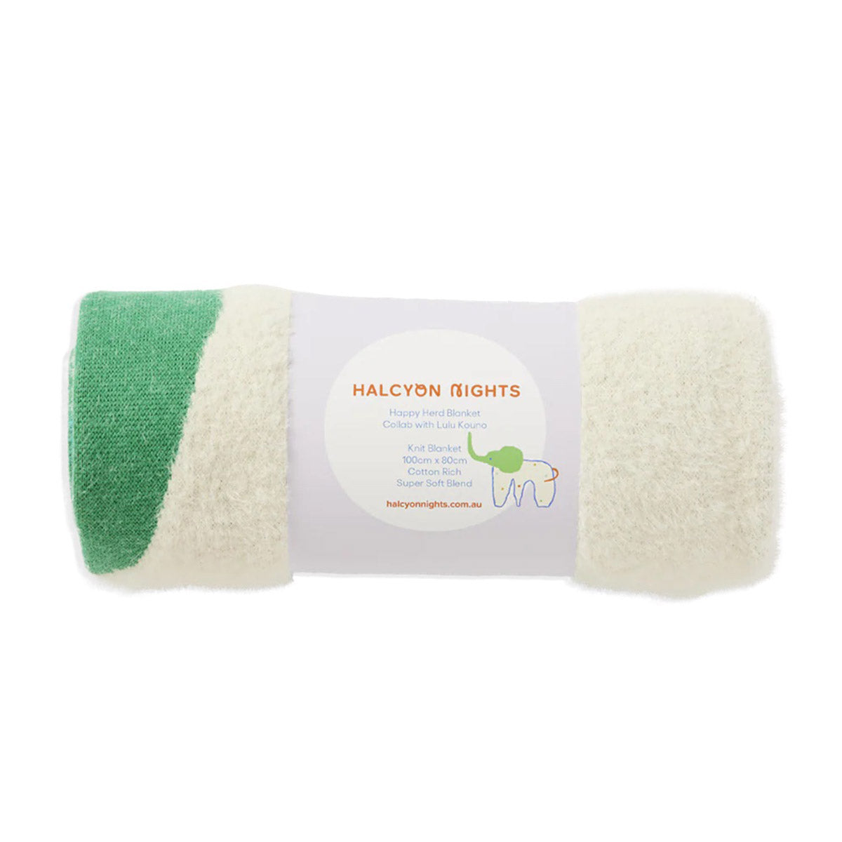 Happy Herd Baby Blanket