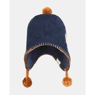 Organic Earmuff Storytime Beanie - Frenchie