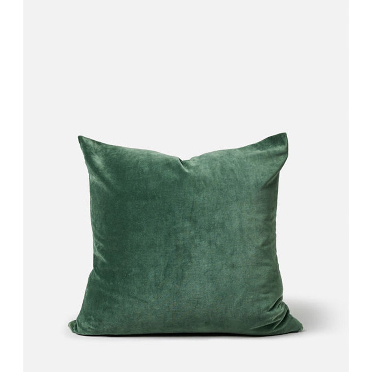 Velvet Cushion w/insert - Duck Green