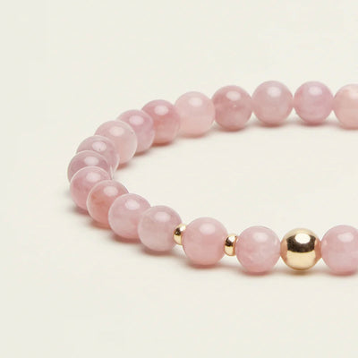 Love Bracelet with Madagascar Rose Quartz