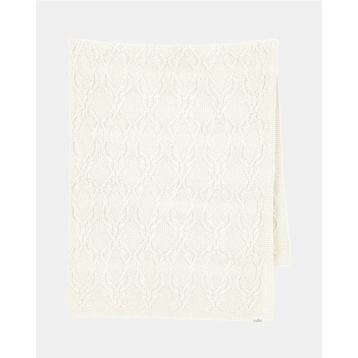 Organic Blanket Bowie - Cream
