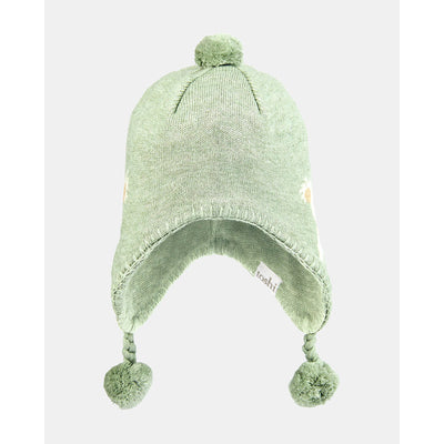 Organic Earmuff Storytime Beanie - Koala