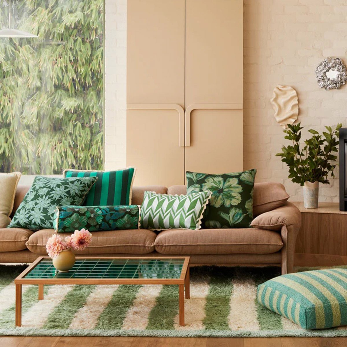 Tulip Forest 60cm Cushion