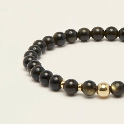 Transformation Bracelet with Obsidian