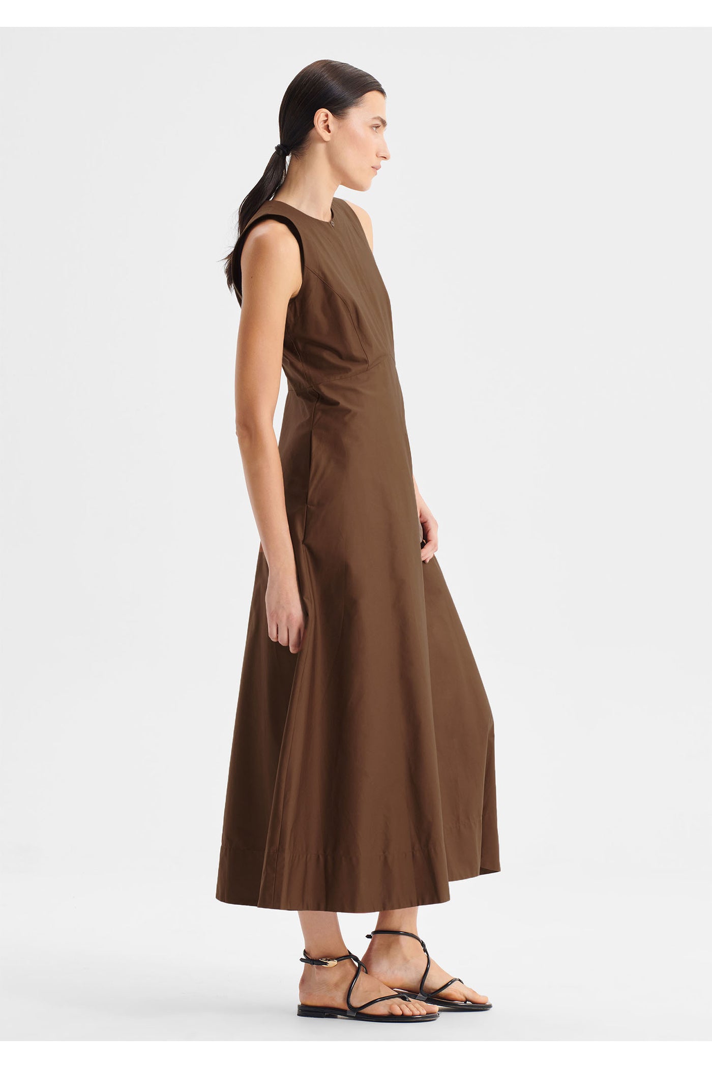 Brooks Dress Chocolate