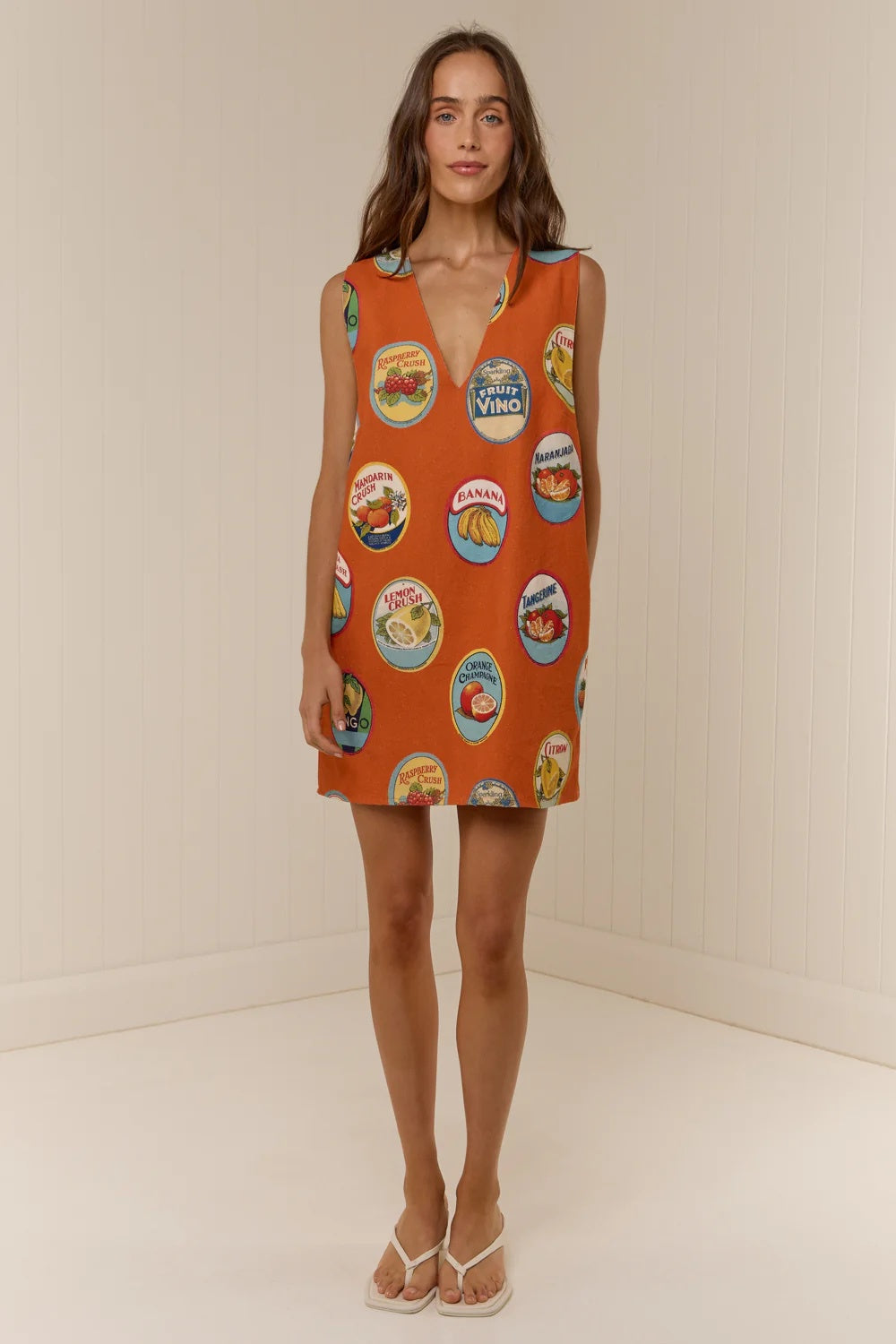 Louis Mini Dress - La Fruta