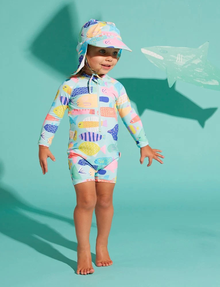 Rainbow Reef Long Sleeve Rash Suit