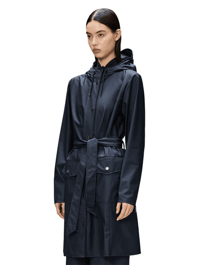 Rains Curve Jacket - Navy