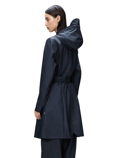 Rains Curve Jacket - Navy