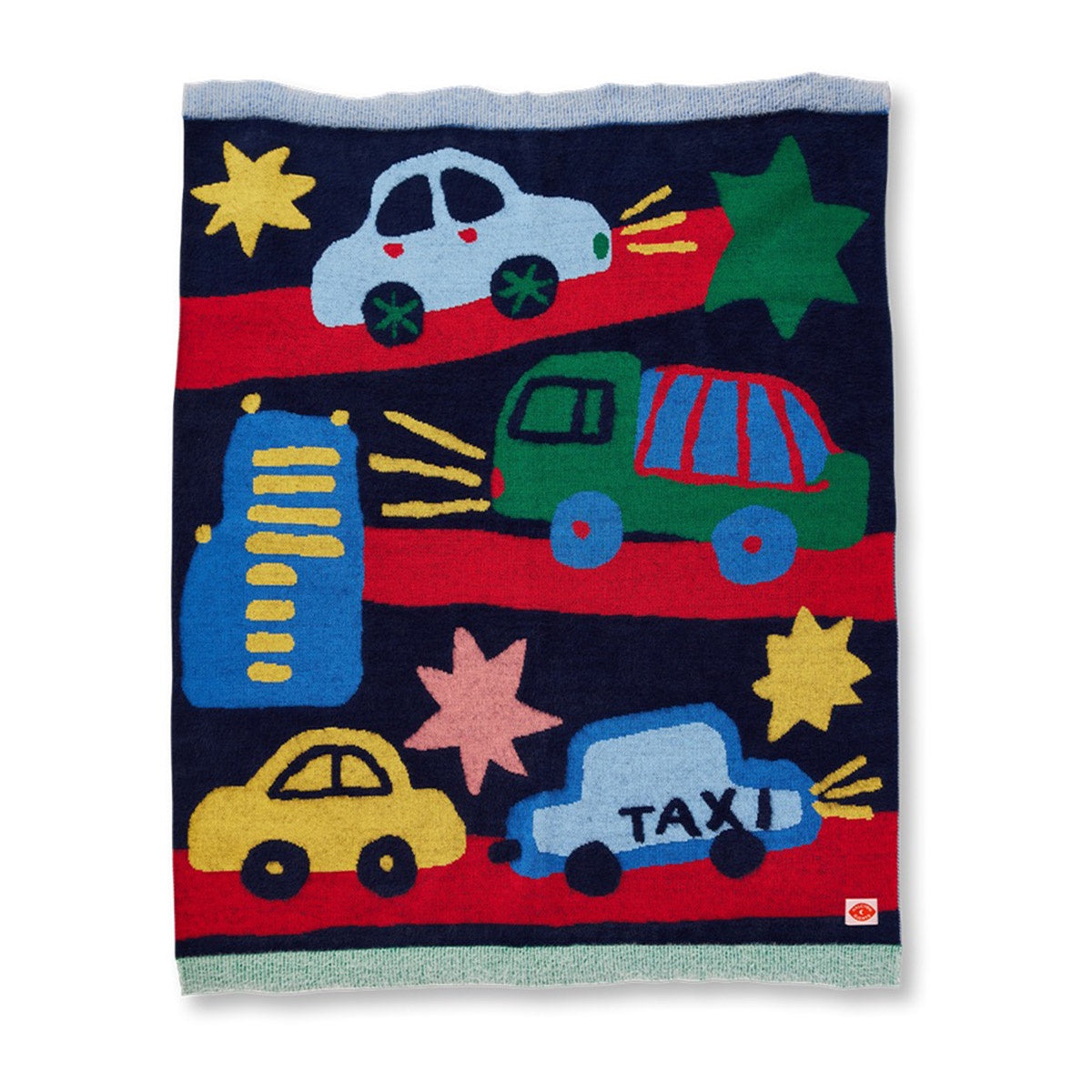 Seoul City Fluffy Knit Blanket