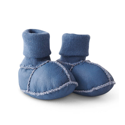 Baby Booties  Blue Skies