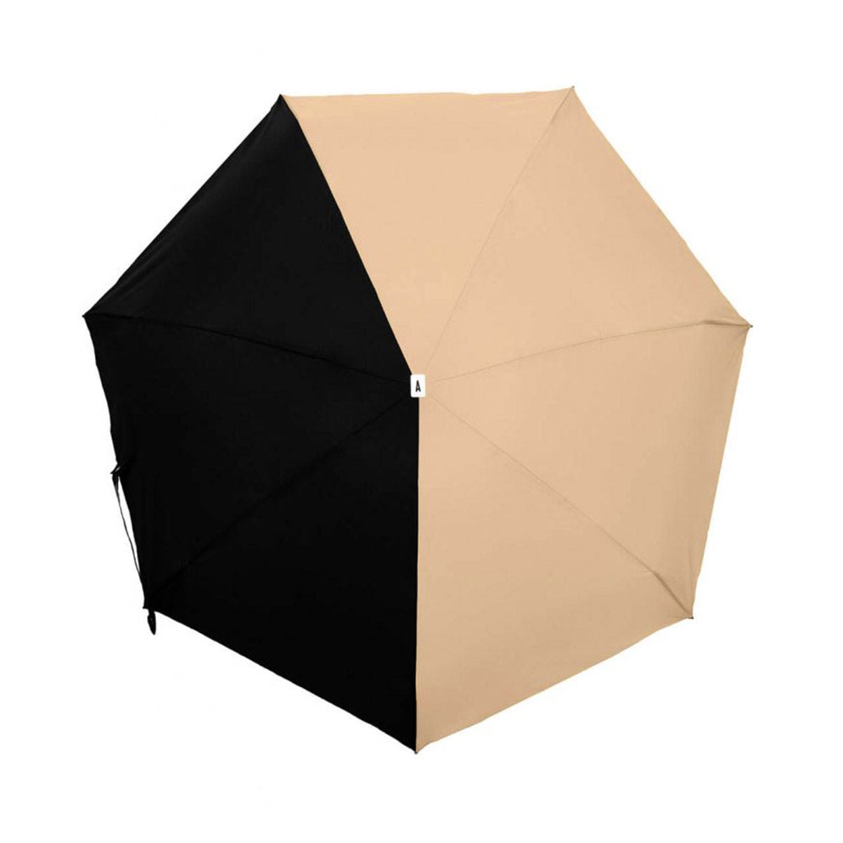Anatole Bi Colour Micro Umbrella Alice - Beige & Black