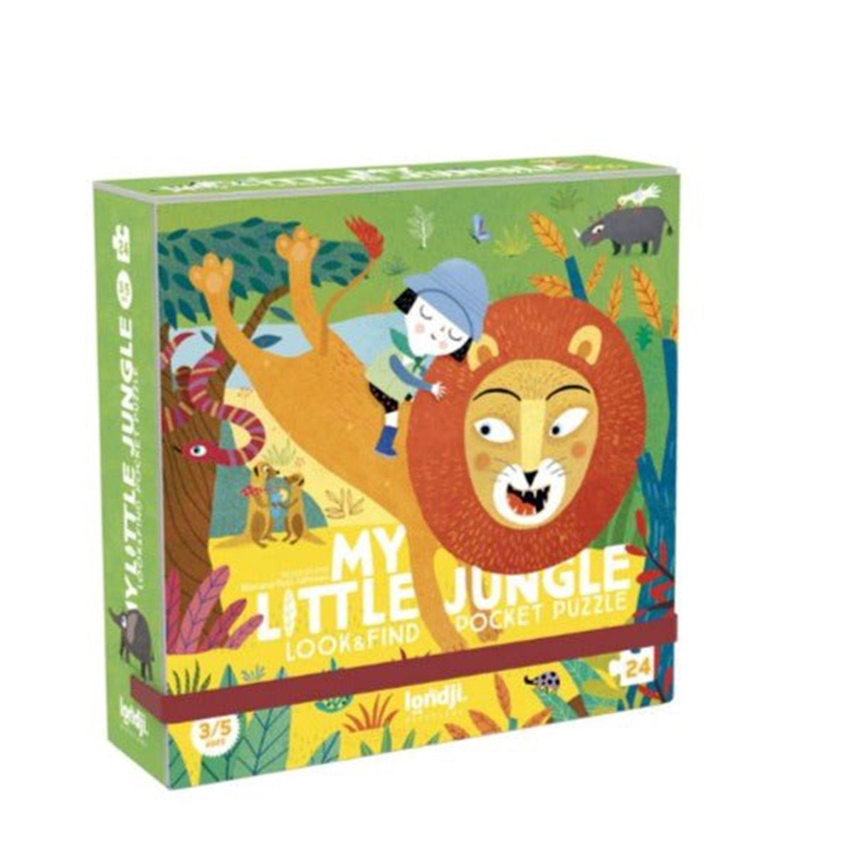 Londji Pocket Puzzle - My Little Jungle