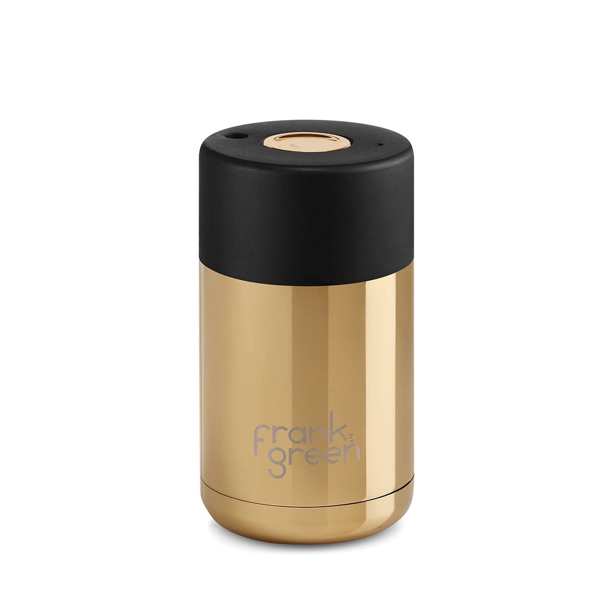 10oz Chrome Reusable Cup Gold and Midnight
