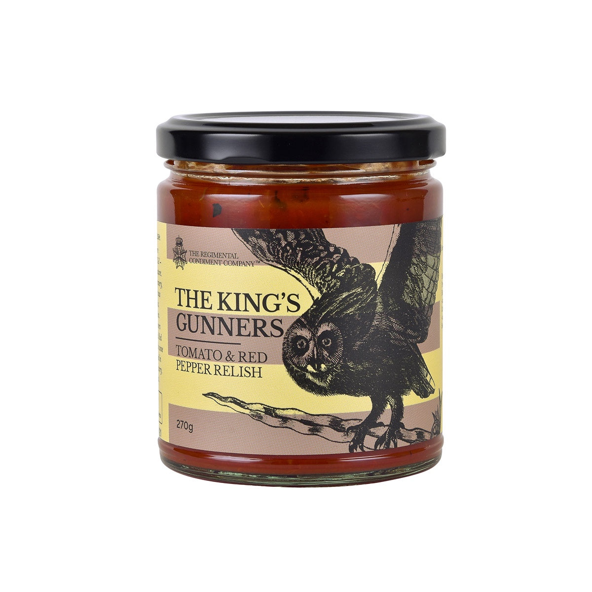 TRCC The King's Gunners Tomato & Red Pepper Relish