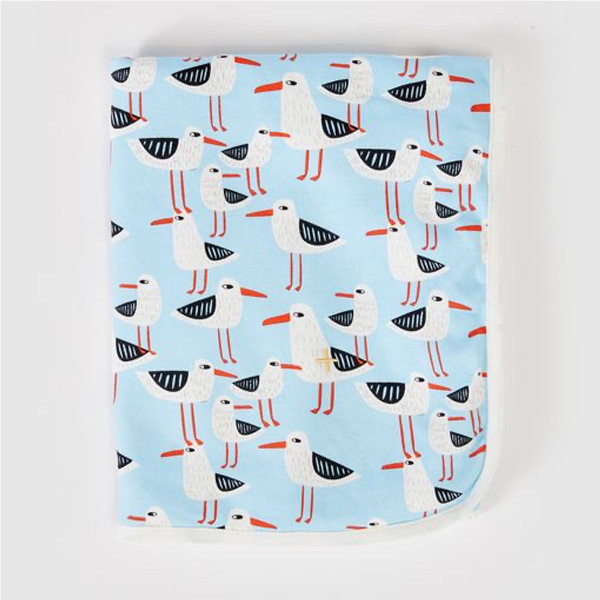 Seagulls Print Baby Wrap