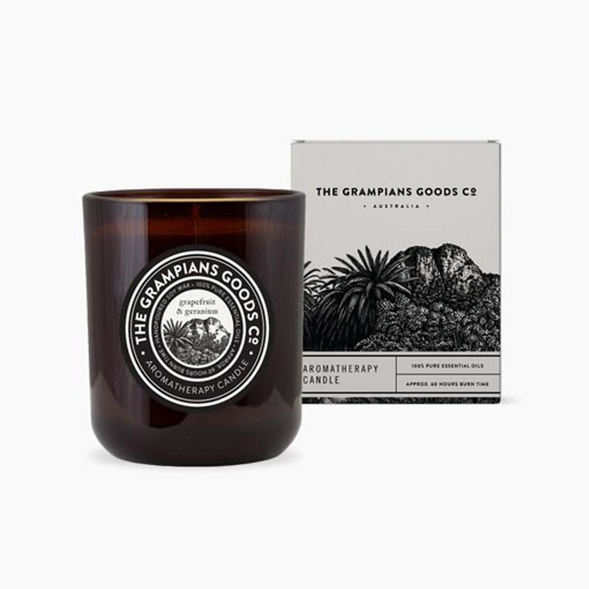 Aromatherapy Candle - Grapefruit & Geranium