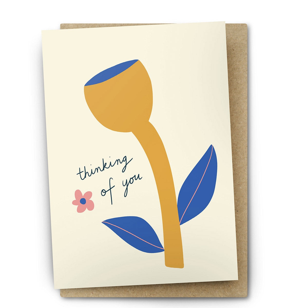 Thinking of You - Caring Flower, Greeting Card