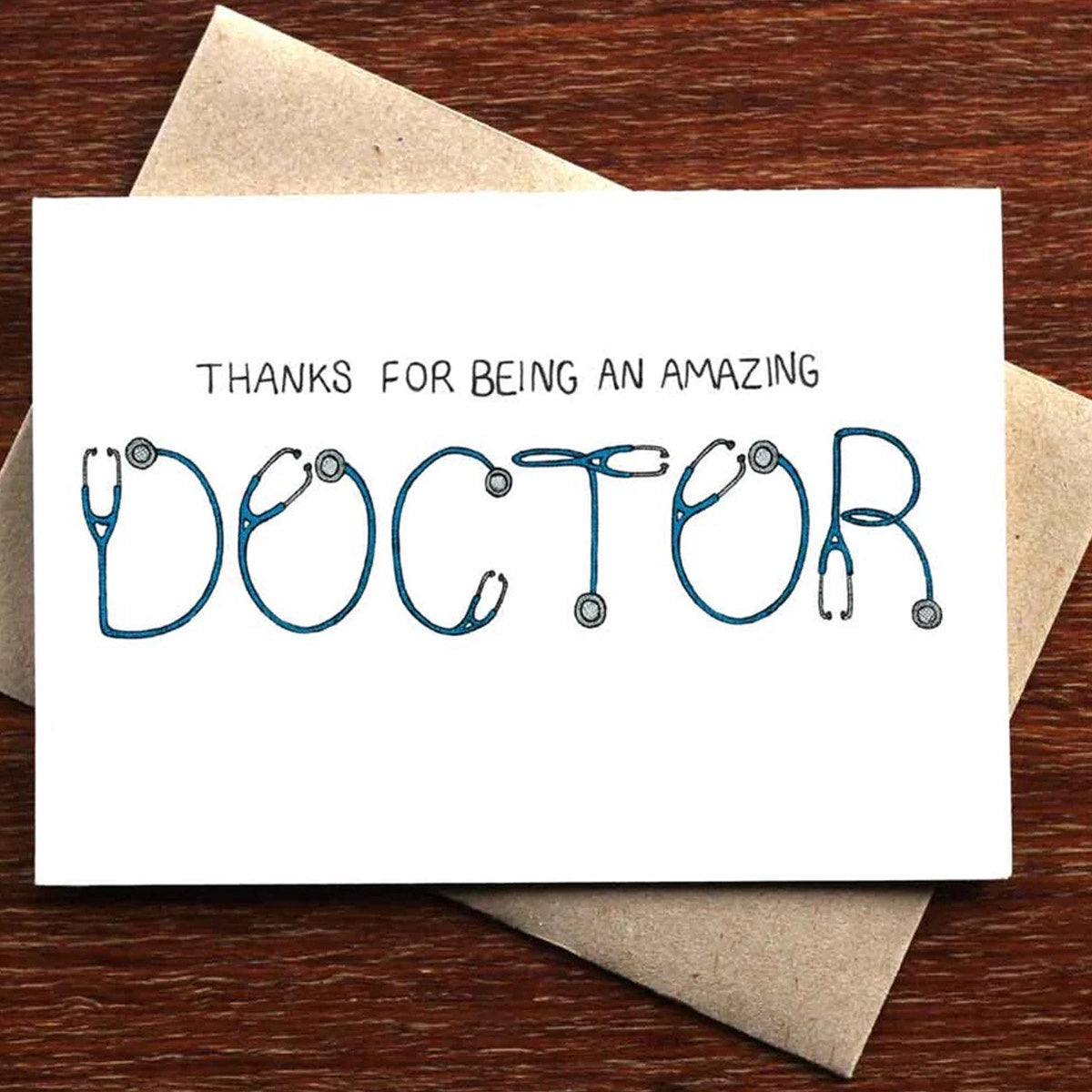 Thanks Doctor, Greeting Card