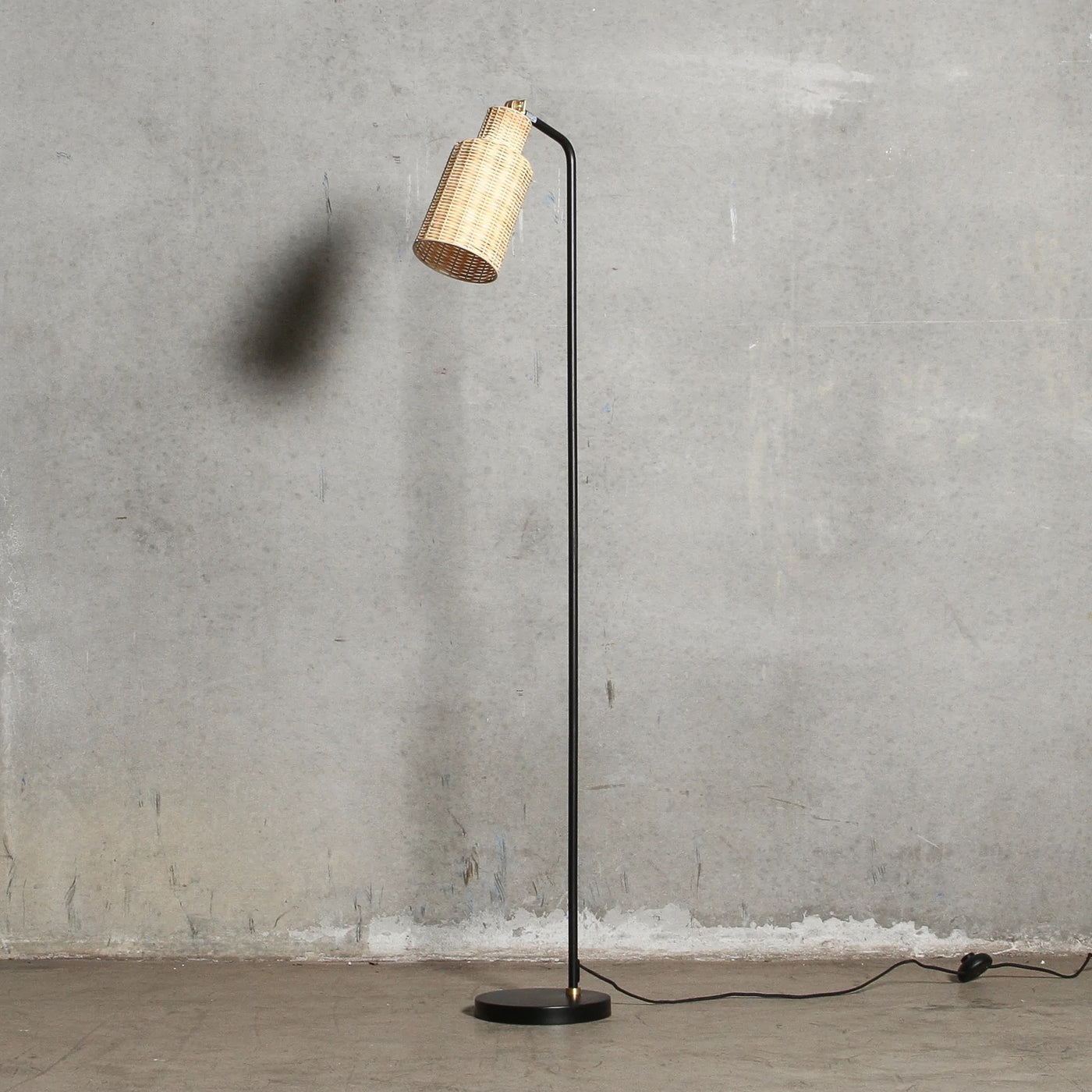 Icaria Ratten Floor Lamp