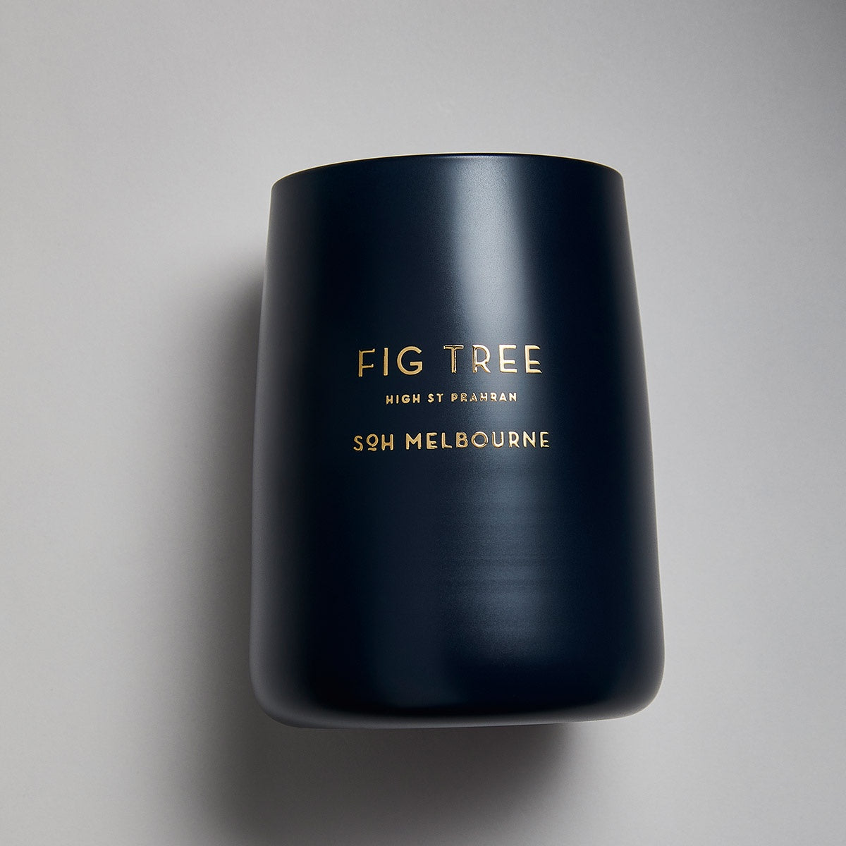 Fig Tree Navy Matte Candle