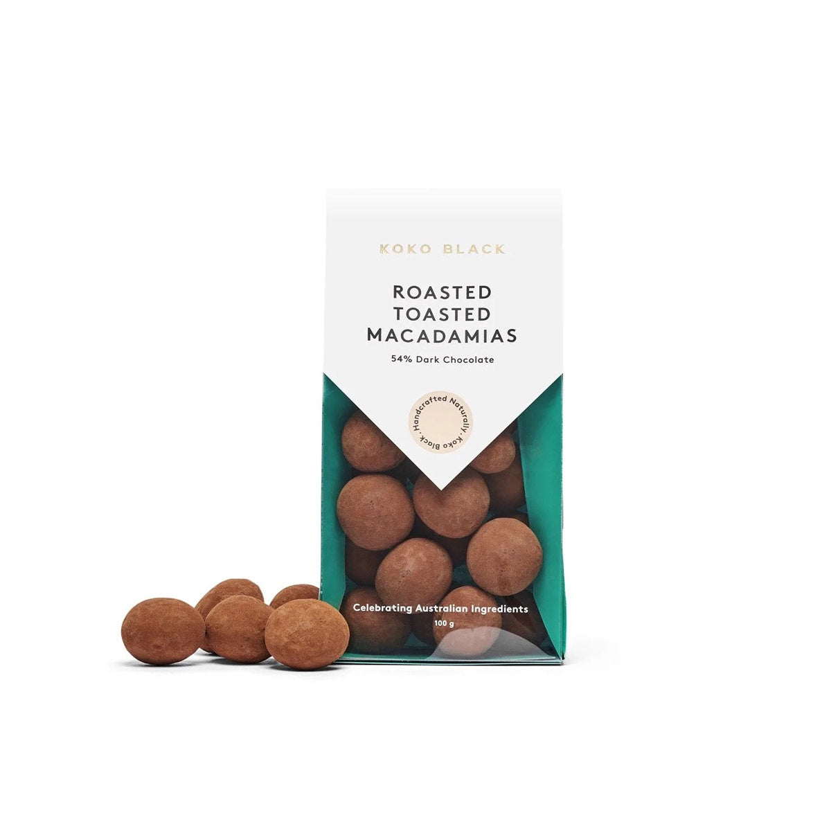 Roasted Toasted Macadamia Dark 100g