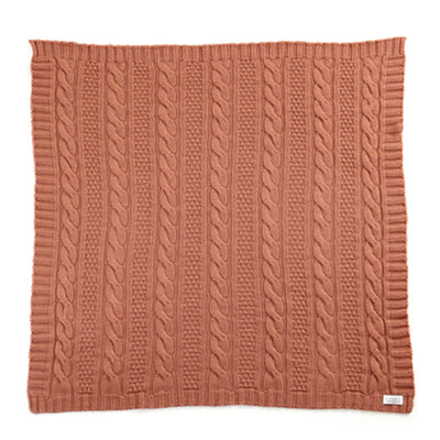 Trinity Chunky Cable Stitch Blanket Butterscotch