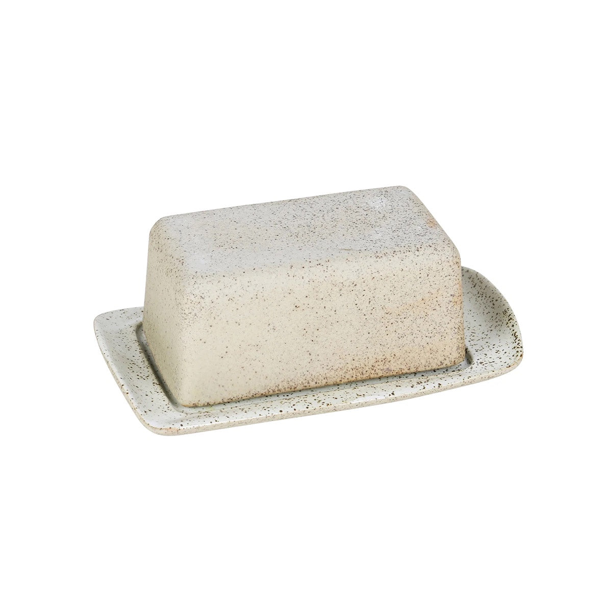 Butter Dish White Garden to Table