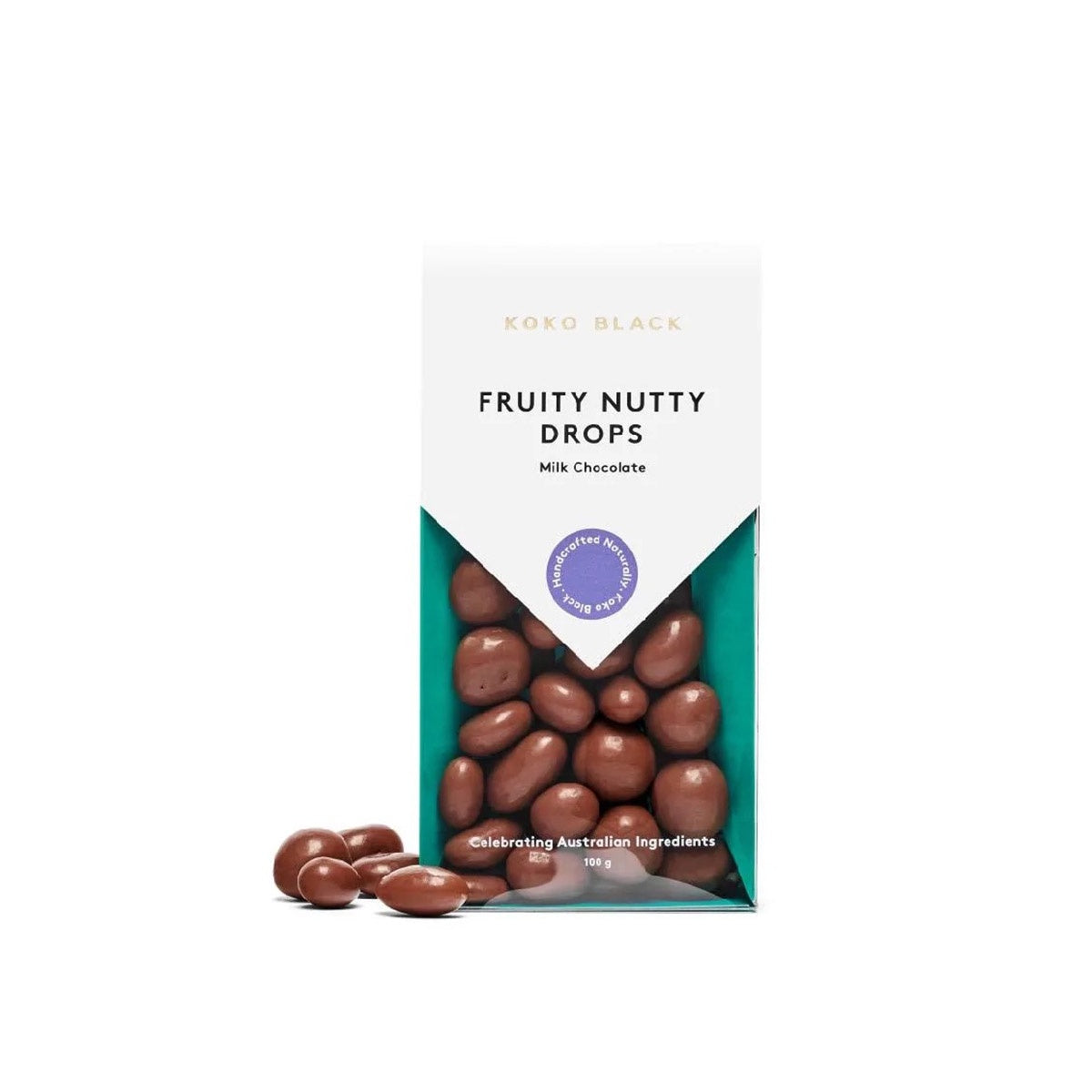 Fruity Nutty Drops Milk 100g