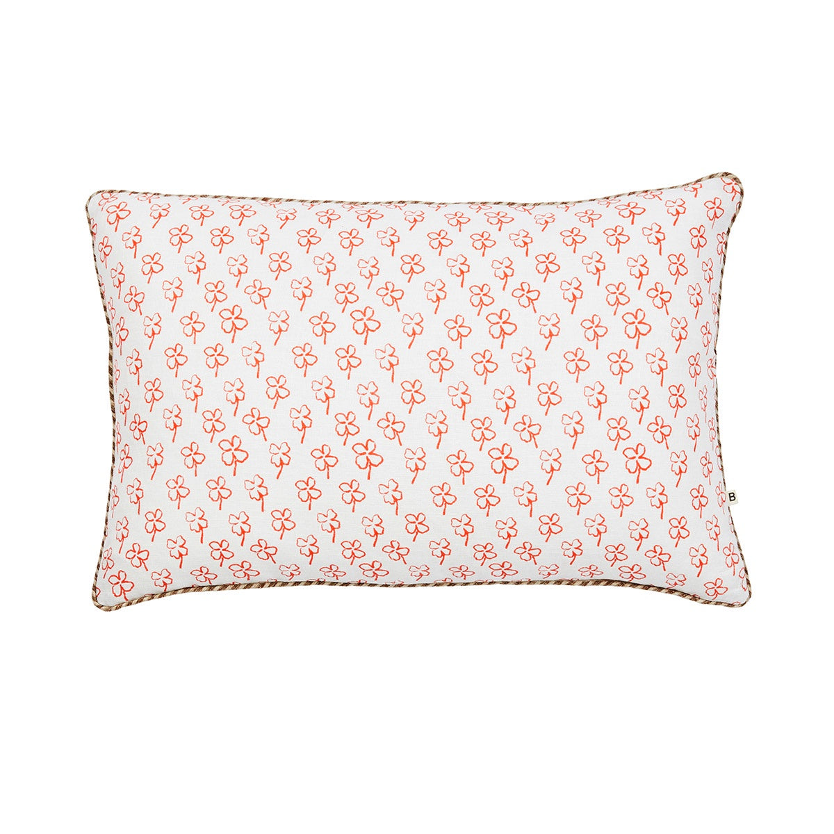Mini Clover Red 60x 40cm Cushion