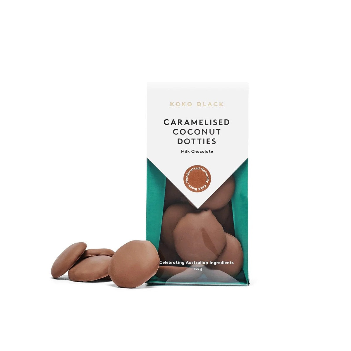 Caramelised Coconut Dotties 100g