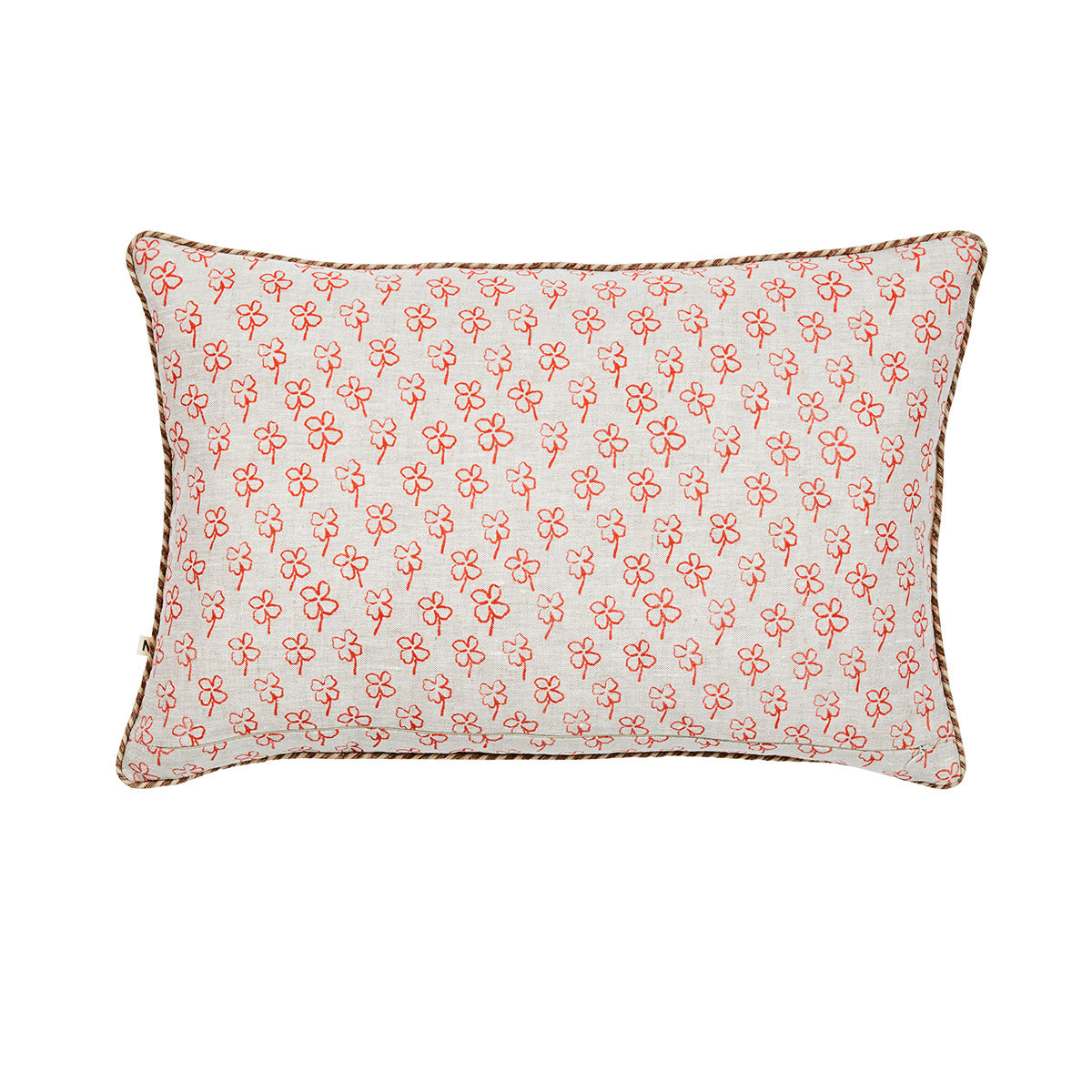 Mini Clover Red 60x 40cm Cushion