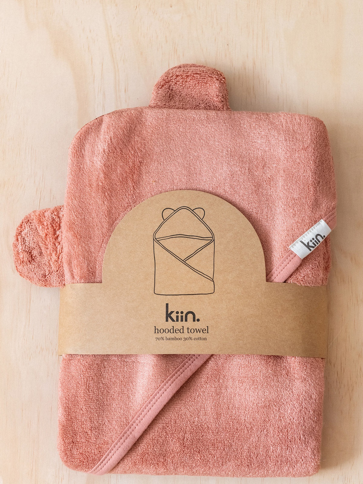 Hooded Towel - Blush