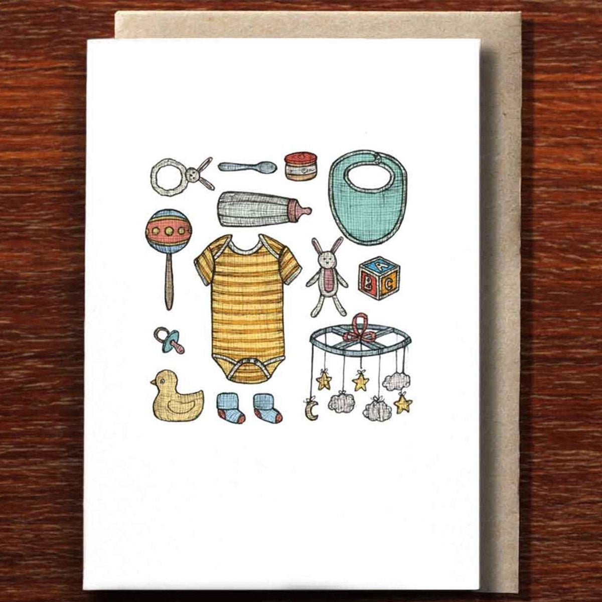 Baby Keepsakes, Greeting Card